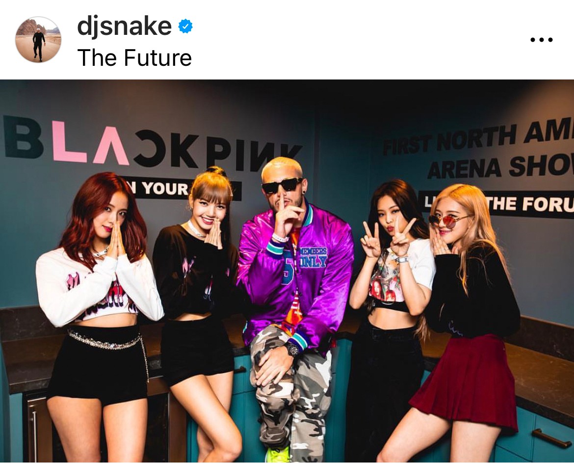 ซัพพอร์ตลูกสาว! DJ SNAKE ร่วมชมคอนเสิร์ต BLACKPINK ที่ประเทศไทย