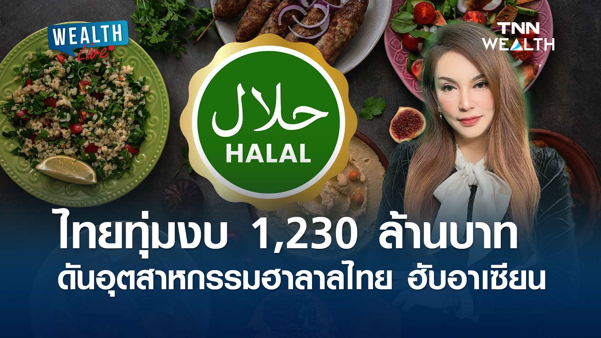 ไทยทุ่มงบ 1,230 ล้านบาท ดันอุตสาหกรรมฮาลาลไทย ฮับอาเซียน l WEALTH LIVE