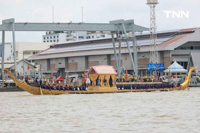 กองทัพเรือเตรียมความพร้อม ผูกทุ่นประกอบกาพย์เห่เรือเฉลิมพระเกียรติในหลวง