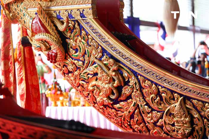 กองทัพเรือจัดพิธีบวงสรวง เรือพระราชพิธี ในพระราชพิธีทรงบำเพ็ญพระราชกุศลถวายผ้าพระกฐินโดยขบวนพยุหยาตราทางชลมารค