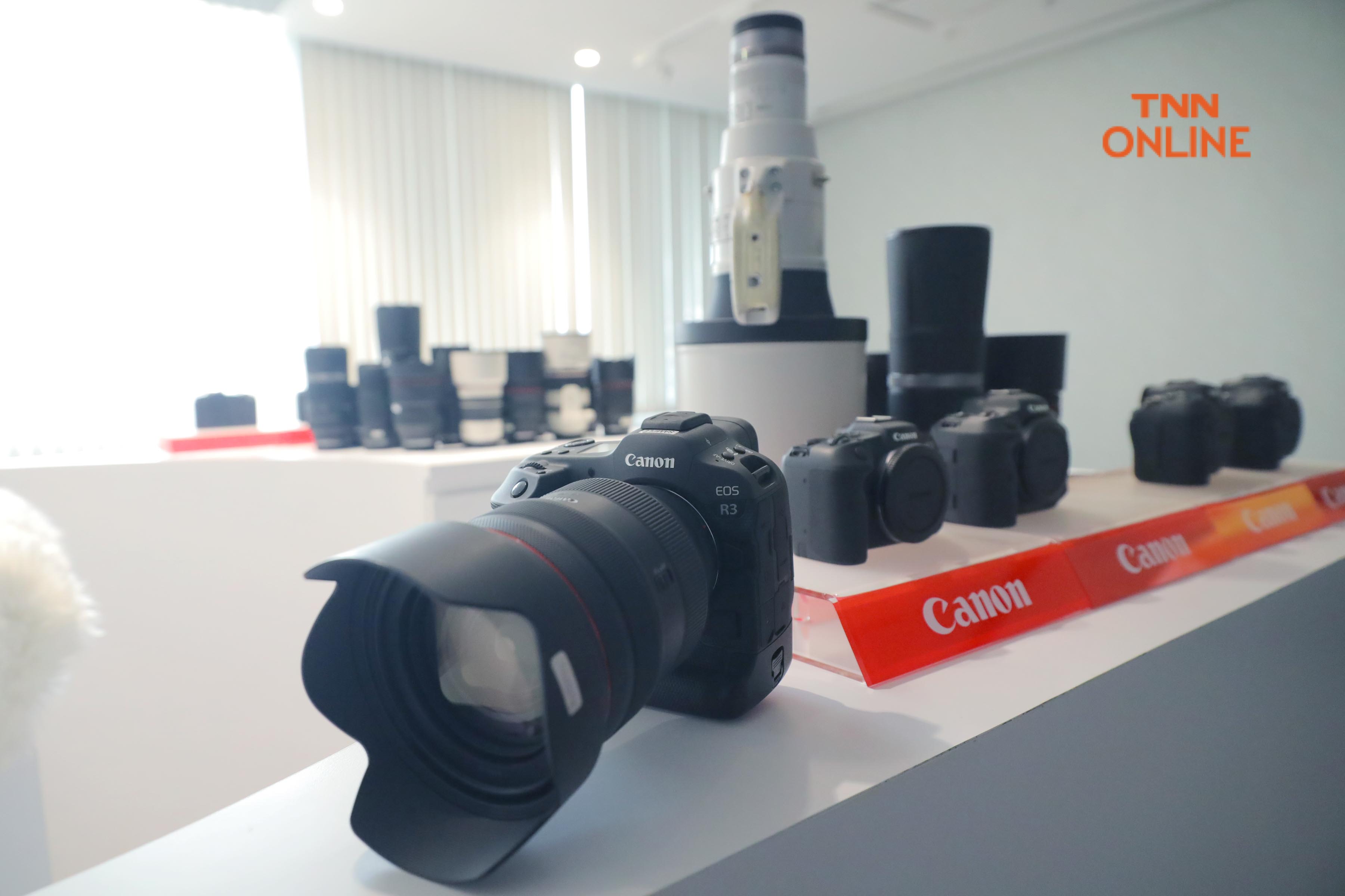 ประมวลภาพ แคนนอน จัดทดสอบ Canon EOS R3 กล้องตัวแรกกับระบบ Eye Control AF