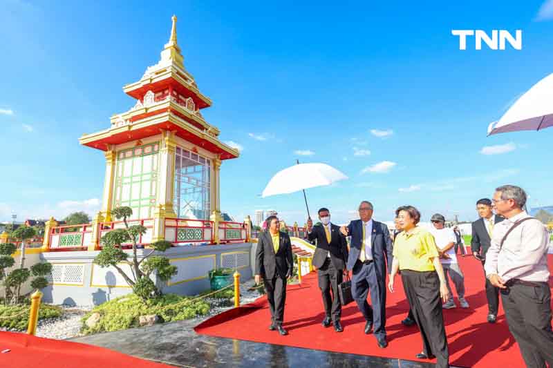 เตรียมสถานที่อัญเชิญ “พระเขี้ยวแก้ว” สานสัมพันธ์การทูตไทย - จีน