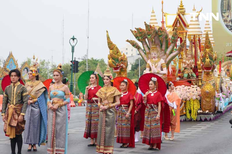 ฉลองเทศกาลสงกรานต์ยิ่งใหญ่ พาเหรดมหาสงกรานต์สะท้อนอัตลักษณ์ซอฟต์พาวเวอร์ไทย