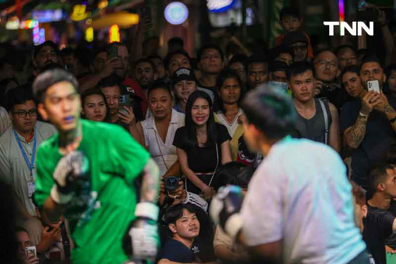 เวทีต่อสู้แห่งมิตรภาพ ครั้งแรก “ช้างไนท์ไฟต์คลับ” บนถนนข้าวสาร