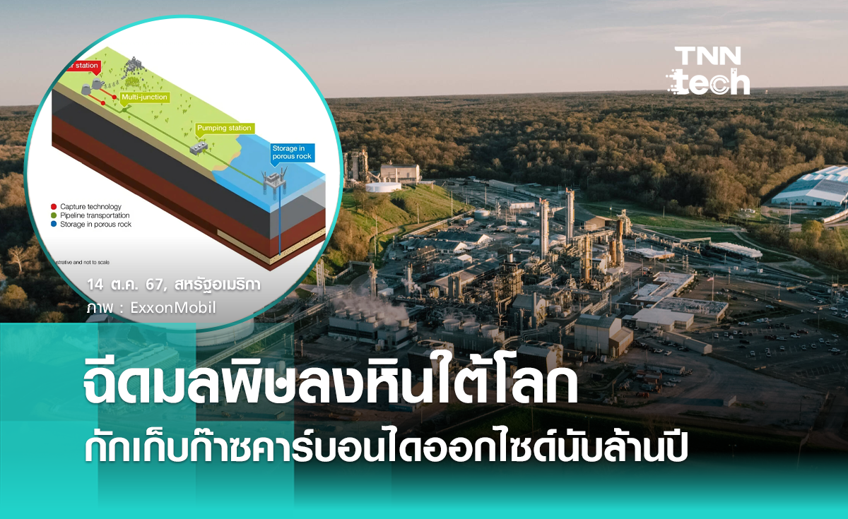 ฉีดมลพิษลงหินใต้โลก เพื่อกักเก็บคาร์บอนไดออกไซด์นับล้านปี