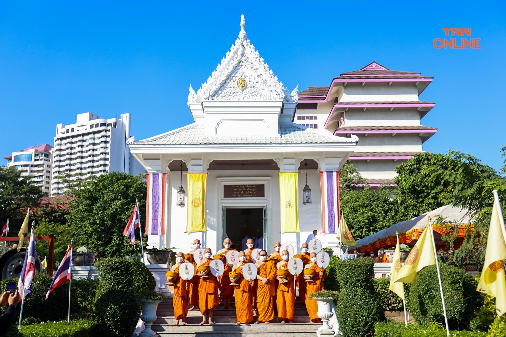 บรรพชาอุปสมบทพระ 99 รูป ถวายพระกุศลแด่ “เจ้าฟ้าพัชรกิติยาภา”