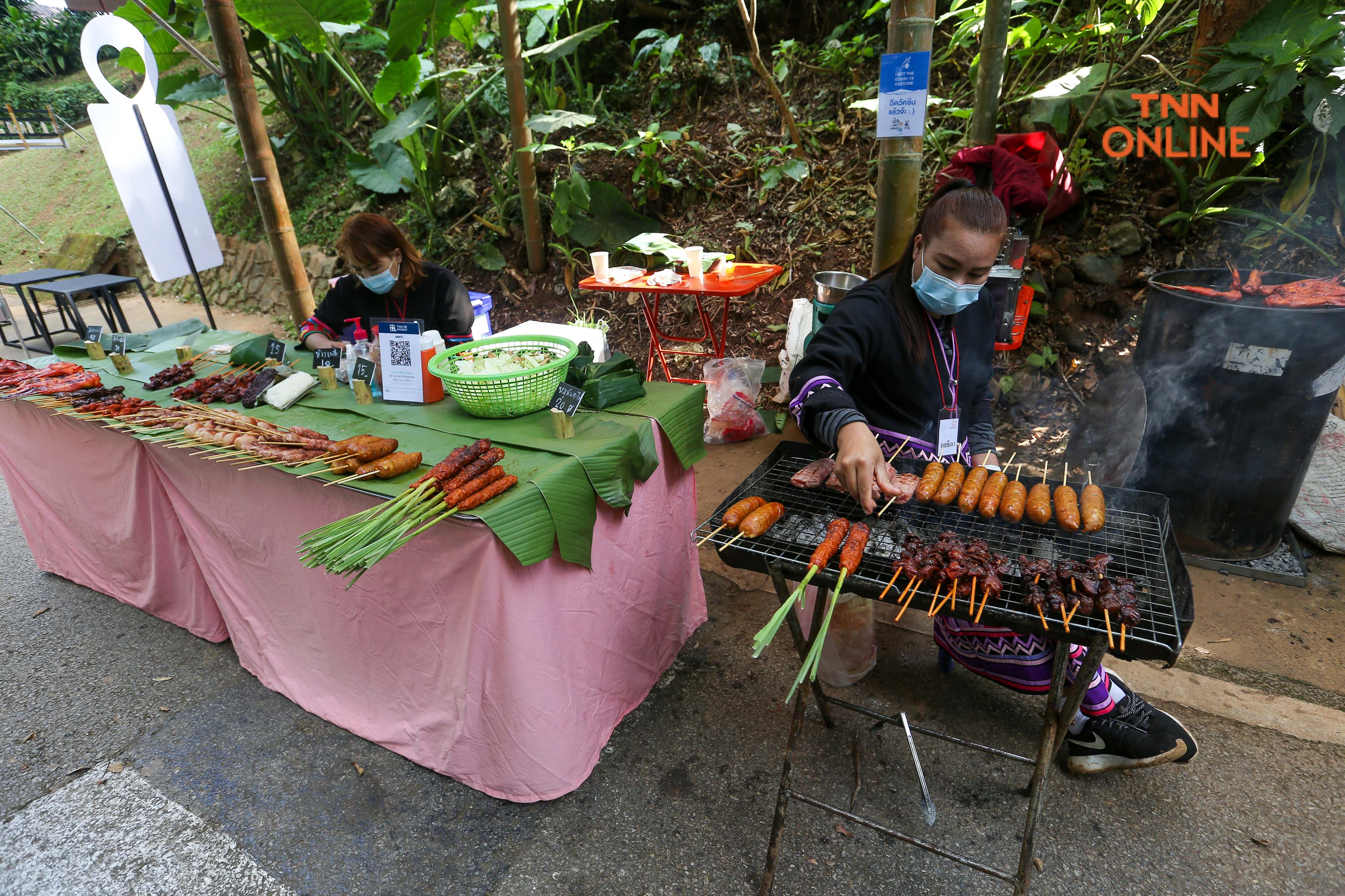 ประมวลภาพ สัมผัสลมหนาวในอ้อมกอดของขุนเขา เที่ยวงาน สีสันแห่งดอยตุง 