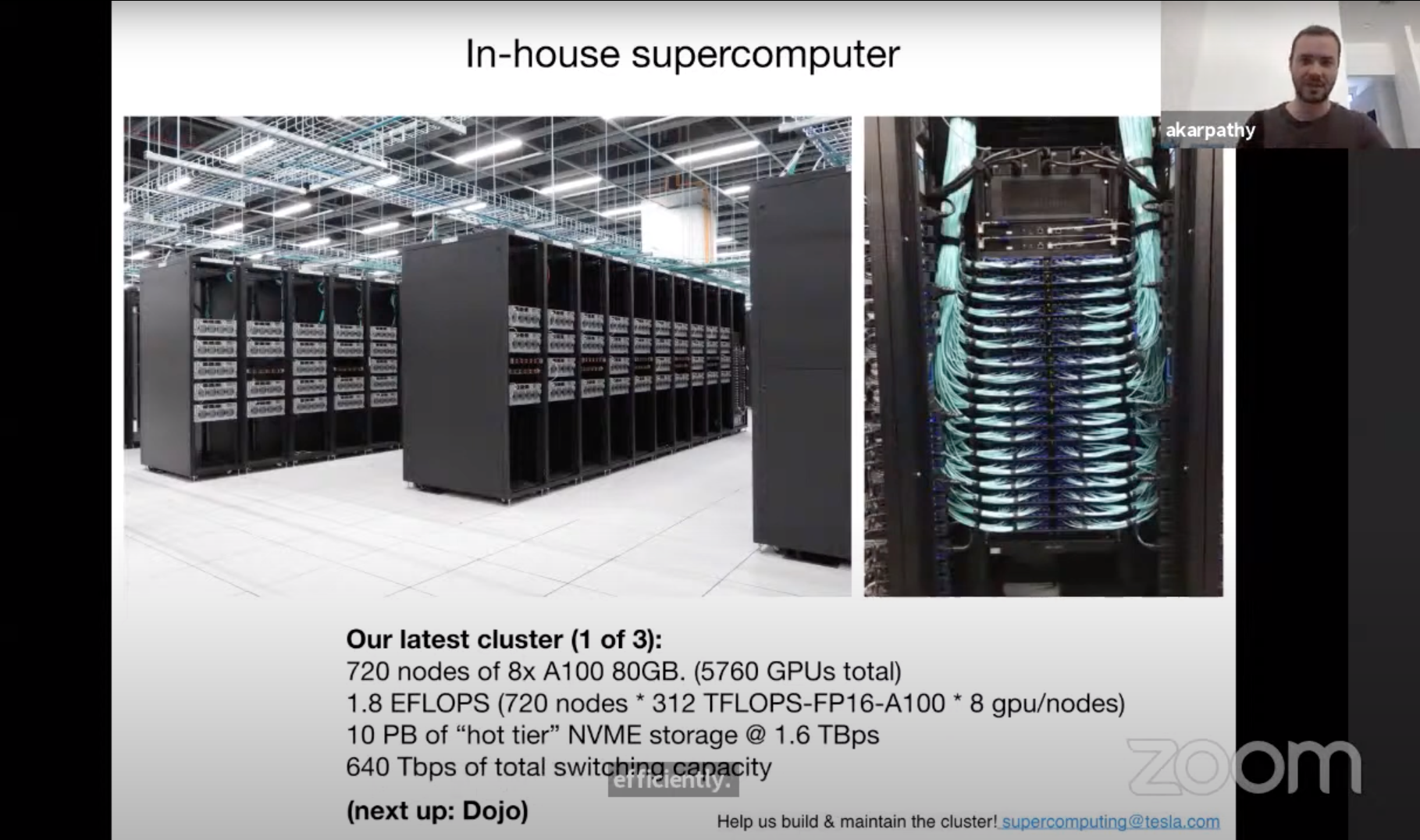 Tesla เปิดตัวเครื่องซูเปอร์คอมพิวเตอร์ สร้างขึ้นมาเพื่อฝึก AI ระบบขับเคลื่อนอัตโนมัติโดยเฉพาะ