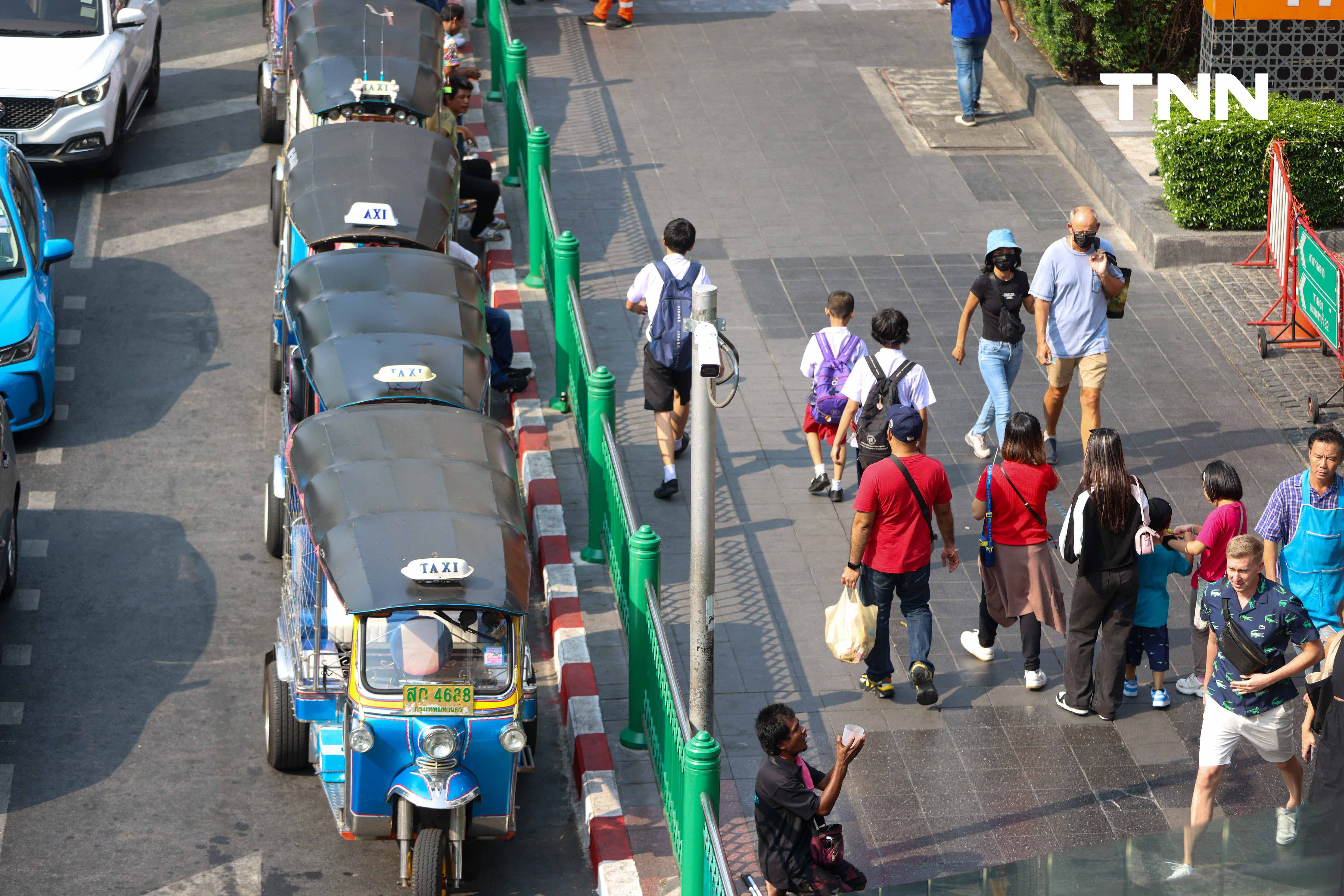 ราชประสงค์โมเดล AI ตรวจจับภาพ จอดรถแช่เกิน 3 นาที ใบสั่งทันที