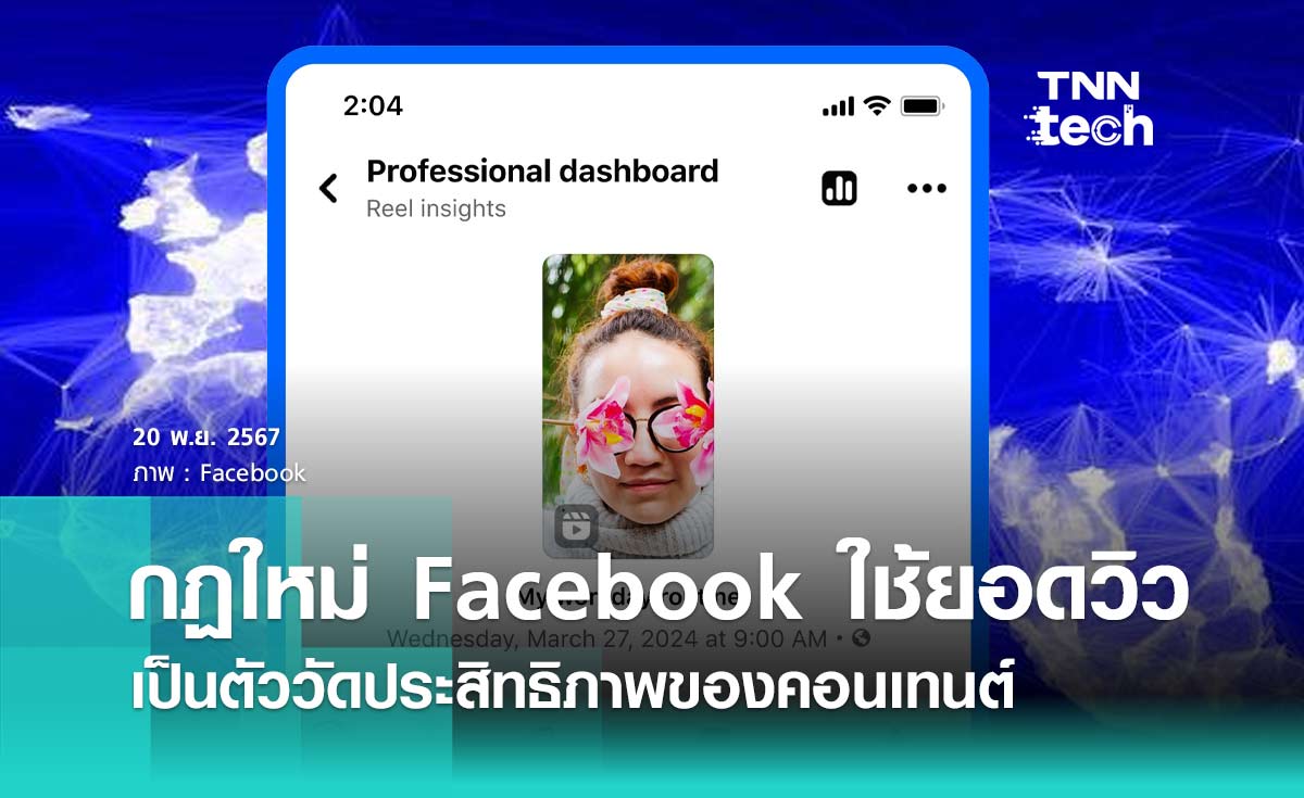 กฏใหม่ Facebook ใช้ยอดวิวเป็นตัววัดประสิทธิภาพของคอนเทนต์ 