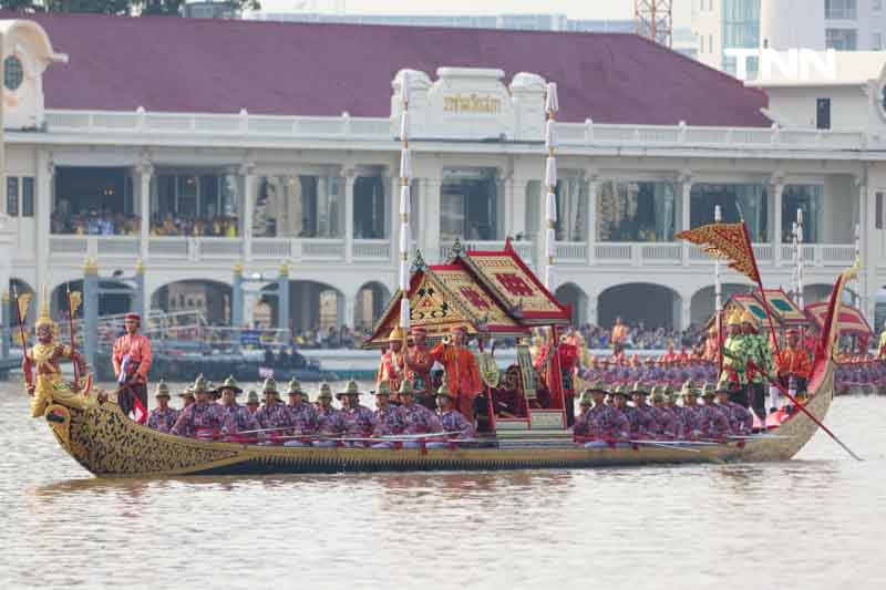 ซ้อมใหญ่เสมือนจริงครั้งแรก ขบวนพยุหยาตราทางชลมารค ในพระราชพิธีเสด็จพระราชดำเนินถวายผ้าพระกฐิน ณ วัดอรุณราชวรารามราชวรวิหาร 