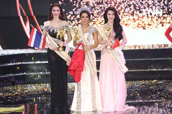 สวยสมมง แพทย์สาวจาก “เปรู” คว้ามง “Miss International Queen 2024”