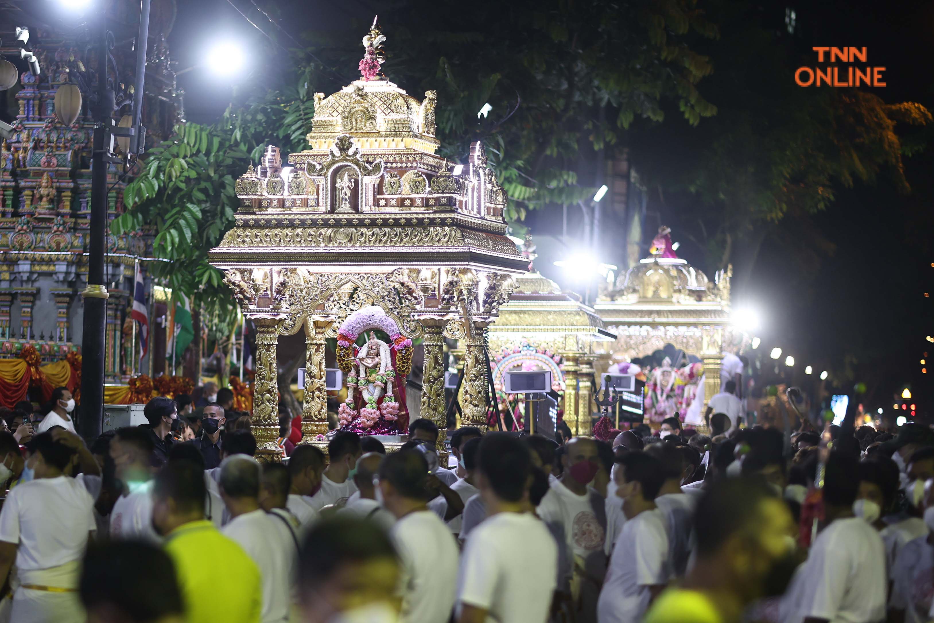 ค่ำคืนนวราตรี พิธีบูชาพระแม่อุมาเทวีสุดยิ่งใหญ่