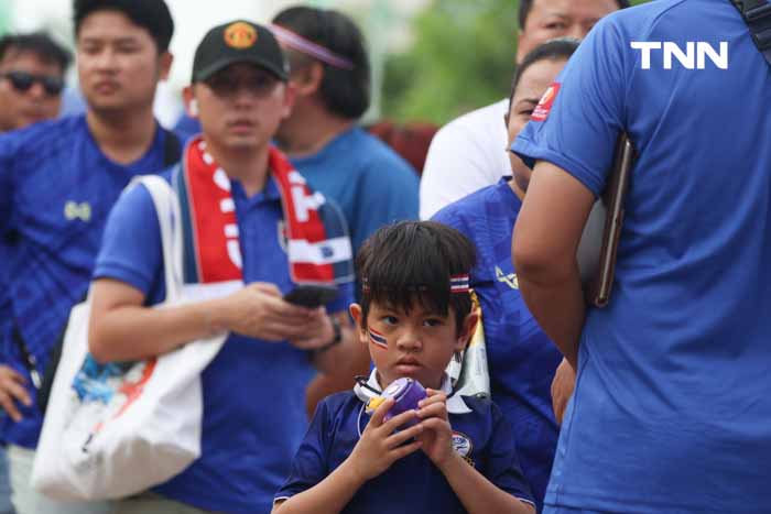 แฟนบอลแน่นราชมังฯ ลุ้นไทยเข้ารอบต่อไป ฟุตบอลโลก 2026 รอบคัดเลือก