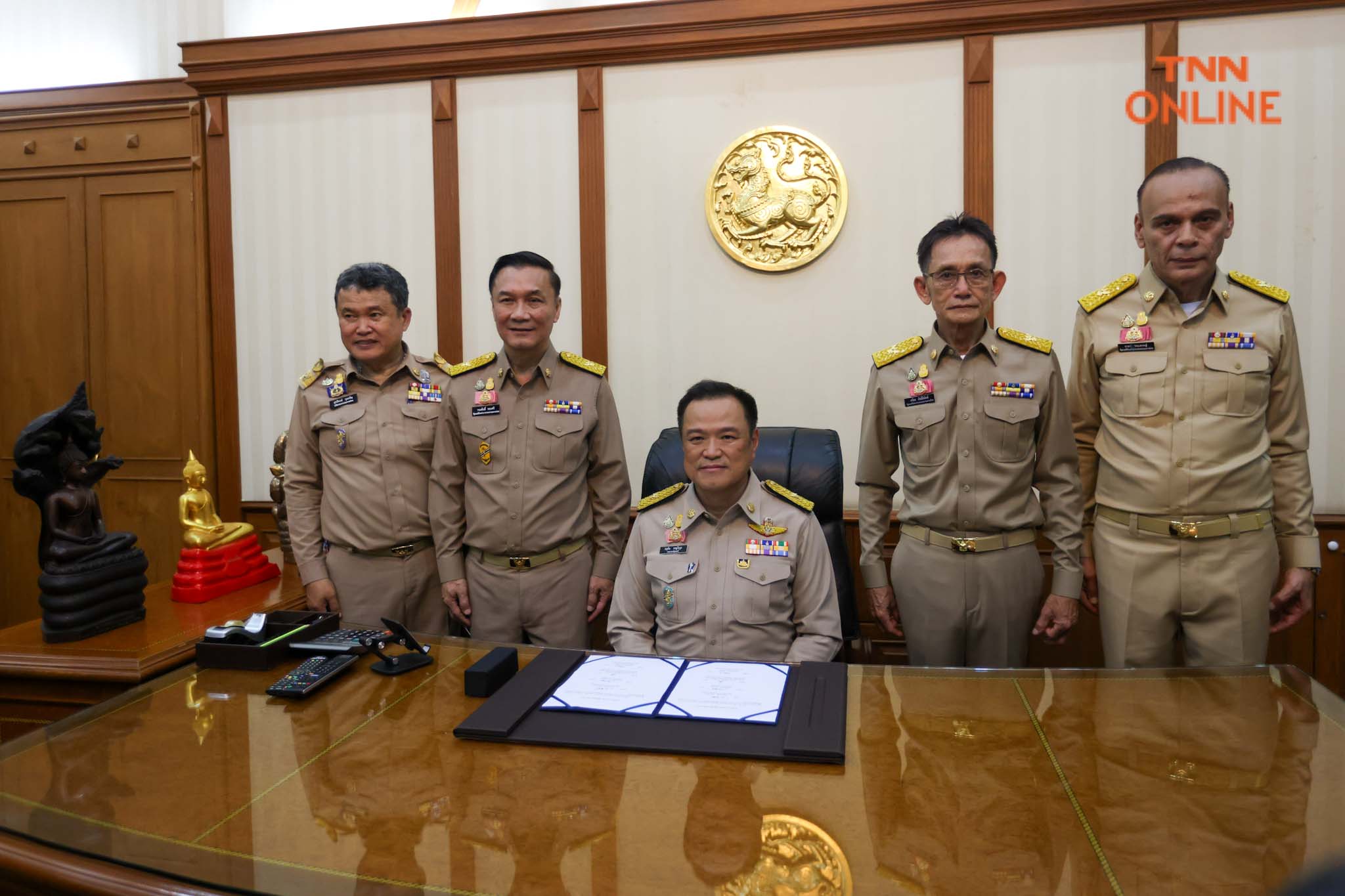 อนุทินเข้ามหาดไทยวันแรก เตรียมทำงานทันที บำบัดทุกข์ บำรุงสุข ปชช.