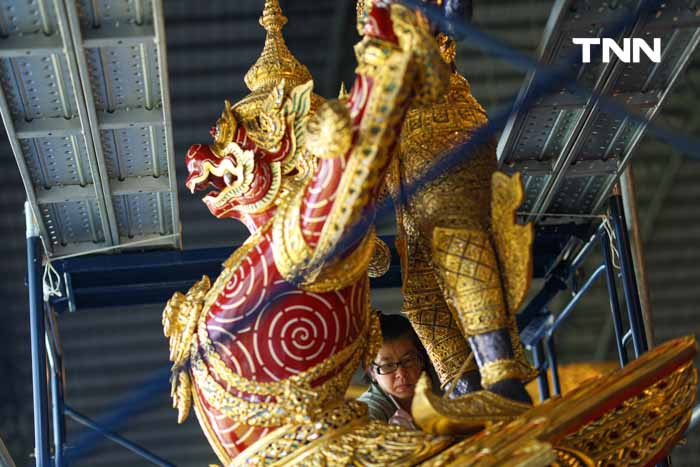 ทัพเรือ เปิดให้ ปชช. เข้าชมเรือพระราชพิธี เตรียมพร้อมขบวนพยุหยาตราทางชลมารค