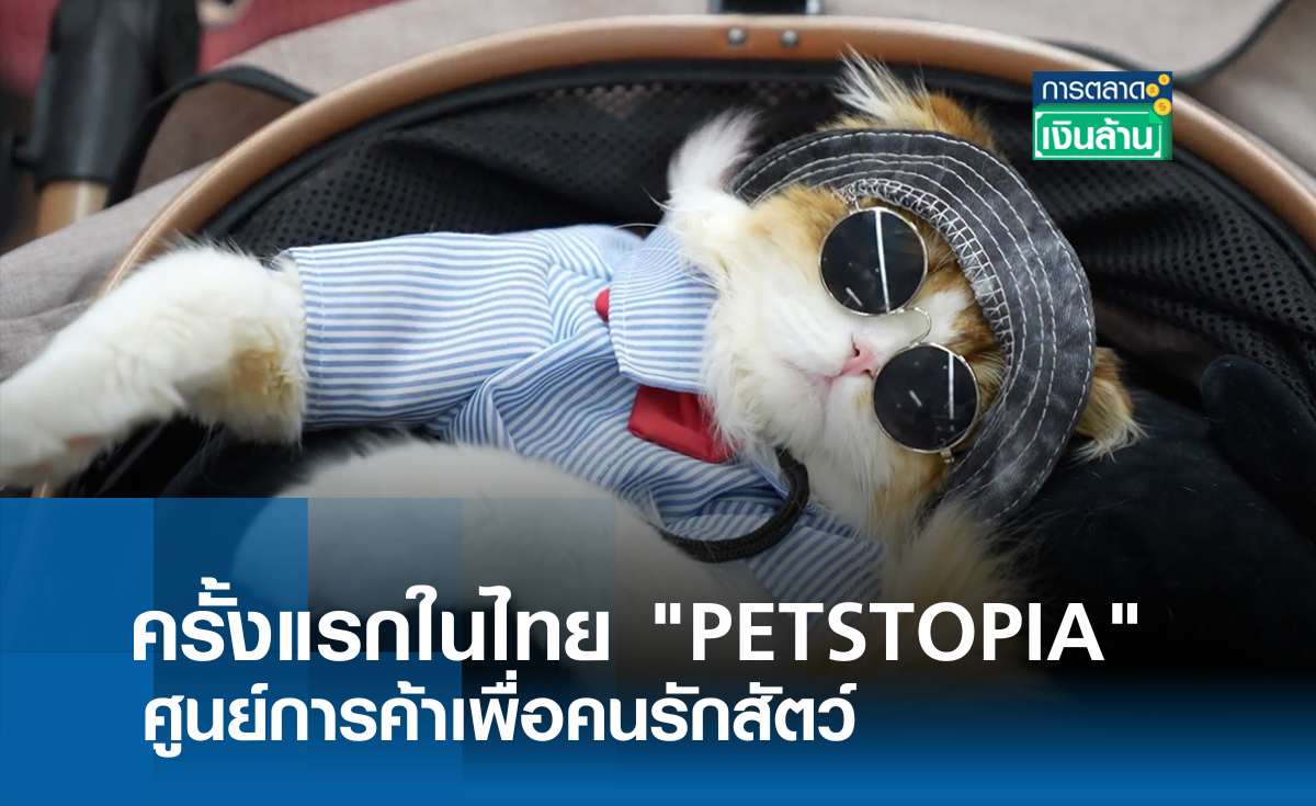 ครั้งแรกในไทย PETSTOPIA ศูนย์การค้าเพื่อคนรักสัตว์ l การตลาดเงินล้าน