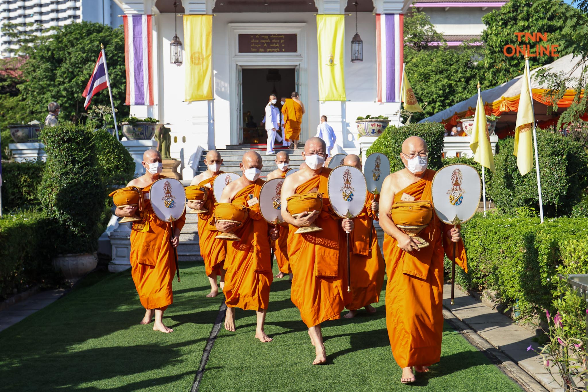 บรรพชาอุปสมบทพระ 99 รูป ถวายพระกุศลแด่ “เจ้าฟ้าพัชรกิติยาภา”