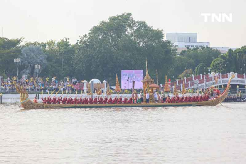 ซ้อมใหญ่เสมือนจริงครั้งแรก ขบวนพยุหยาตราทางชลมารค ในพระราชพิธีเสด็จพระราชดำเนินถวายผ้าพระกฐิน ณ วัดอรุณราชวรารามราชวรวิหาร 