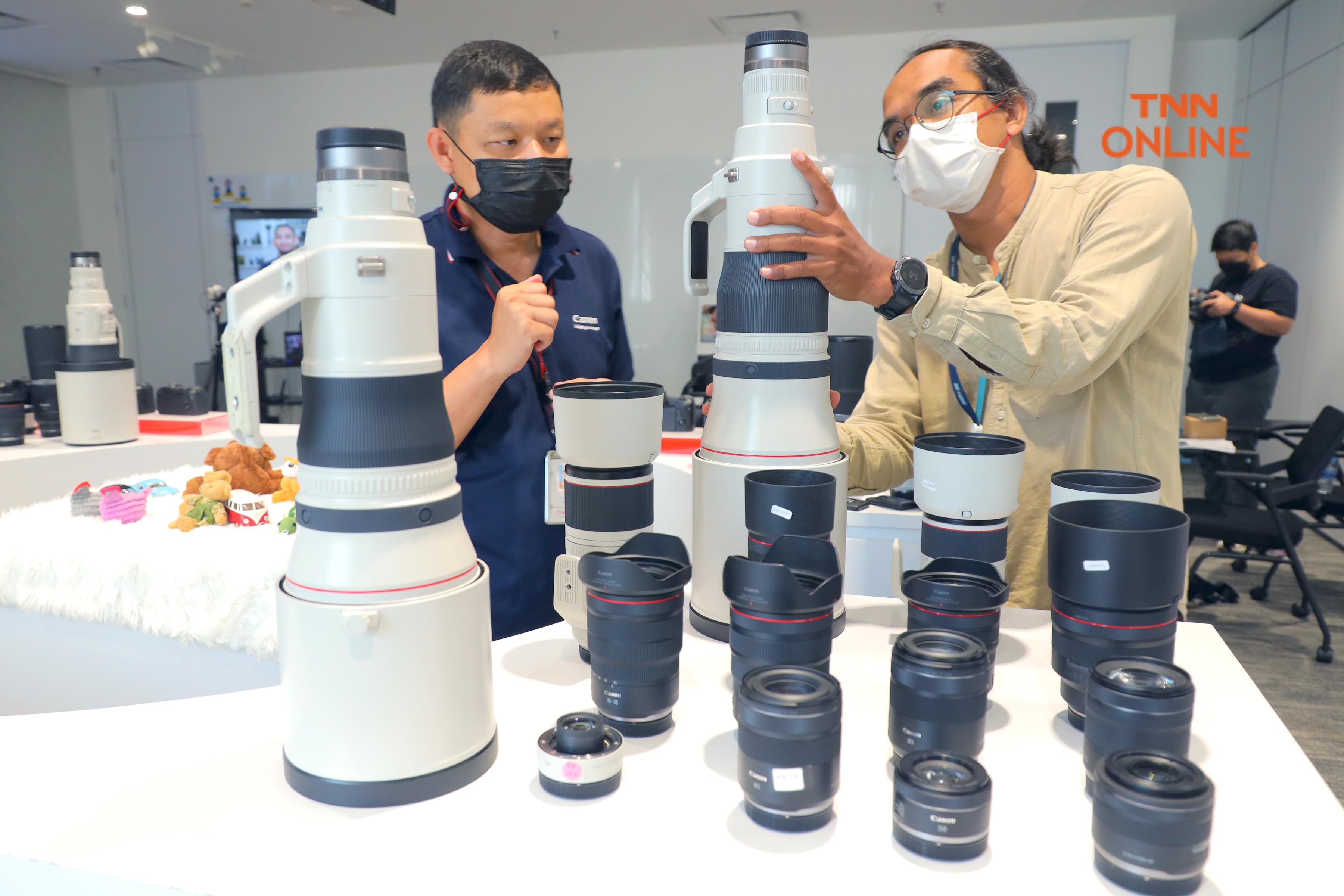 ประมวลภาพ แคนนอน จัดทดสอบ Canon EOS R3 กล้องตัวแรกกับระบบ Eye Control AF