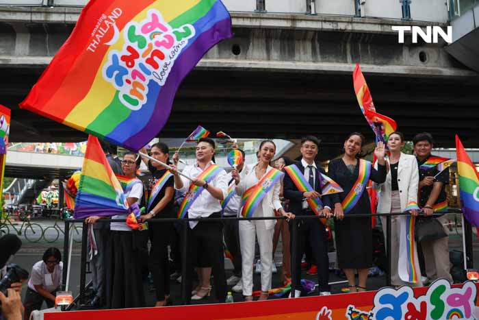 แรลลี่ทั่วกรุงฉลองยิ่งใหญ่ LGBTQIAN+ ฉลองกฎหมายสมรสเท่าเทียมผ่านฉลุย 