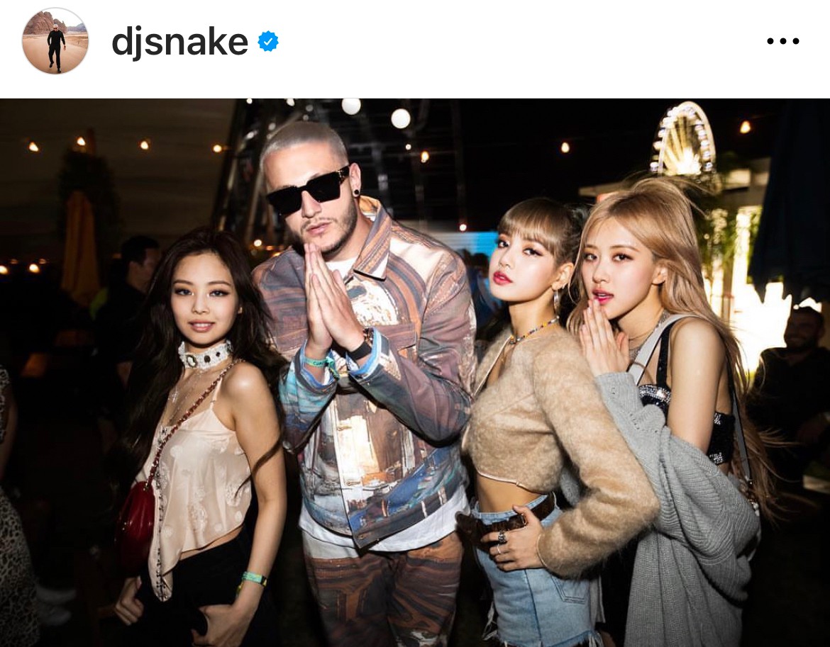 ซัพพอร์ตลูกสาว! DJ SNAKE ร่วมชมคอนเสิร์ต BLACKPINK ที่ประเทศไทย