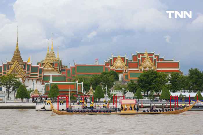 กองทัพเรือเตรียมความพร้อม ผูกทุ่นประกอบกาพย์เห่เรือเฉลิมพระเกียรติในหลวง