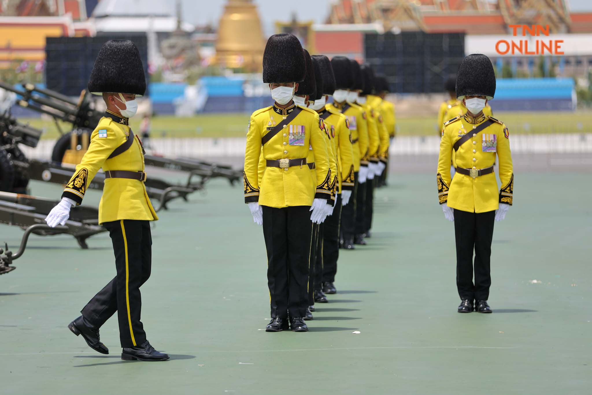 สลุตหลวงเฉลิมพระเกียรติ เนื่องในโอกาสวันเฉลิมพระชนมพรรษา สมเด็จพระพันปีหลวง