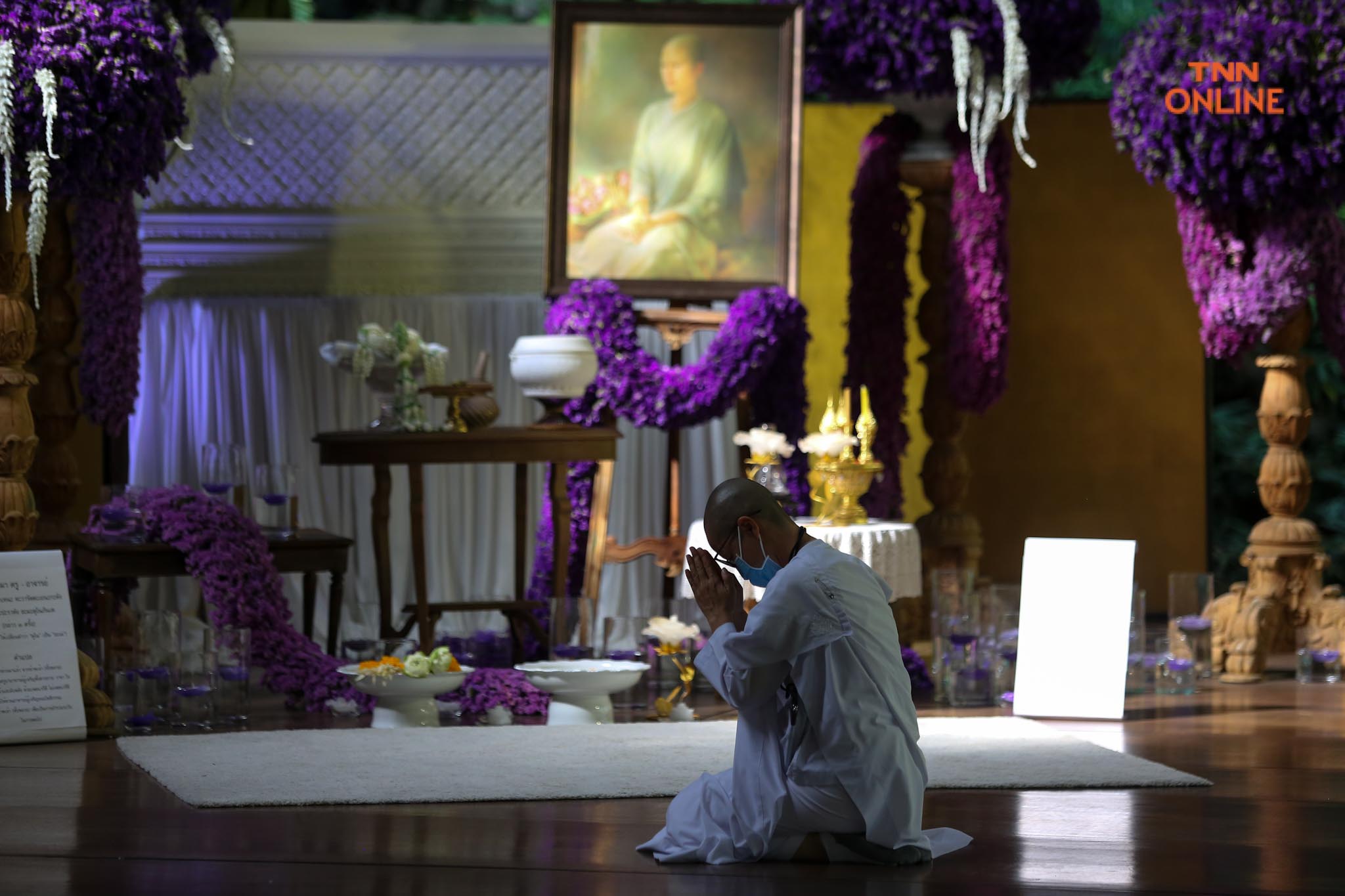 ประมวลภาพ เสถียรธรรมสถาน เปิดให้ประชาชนเข้าเคารพกายสังขาร แม่ชีศันสนีย์ จนถึงสิ้นปี 65