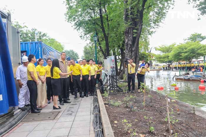 นายกฯ ลงพื้นที่ตรวจโครงการ พัฒนาคู คลอง บำบัดน้ำเสีย ในเกาะรัตนโกสินทร์ฯ