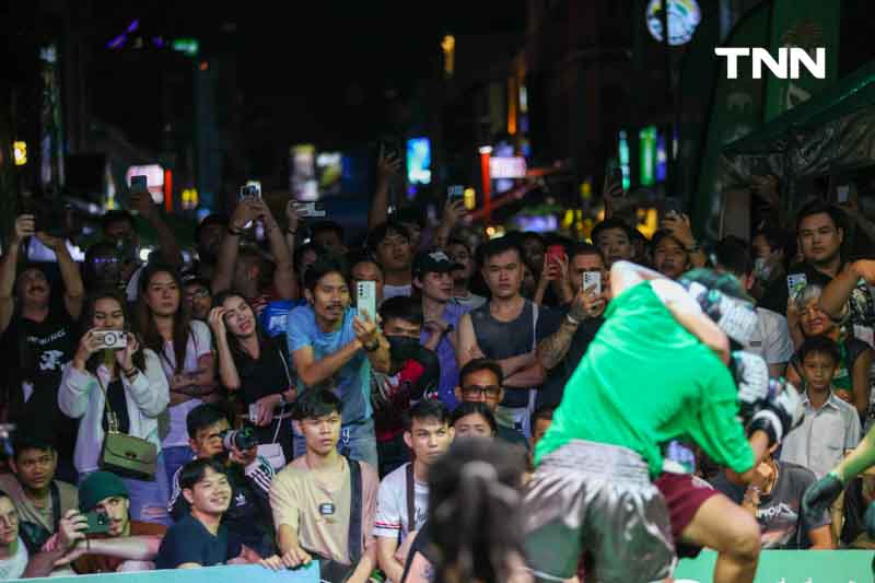 เวทีต่อสู้แห่งมิตรภาพ ครั้งแรก “ช้างไนท์ไฟต์คลับ” บนถนนข้าวสาร