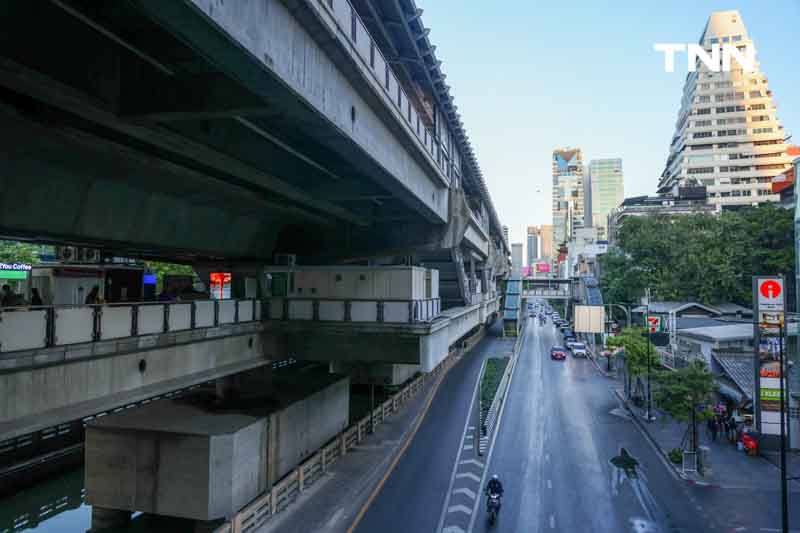 กรุงเทพเงียบเหงา ถนนโล่งเช้าวันจันทร์หยุดยาวปีใหม่ 2568