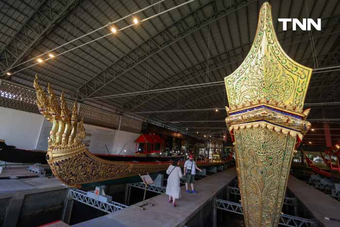 ทัพเรือ เปิดให้ ปชช. เข้าชมเรือพระราชพิธี เตรียมพร้อมขบวนพยุหยาตราทางชลมารค