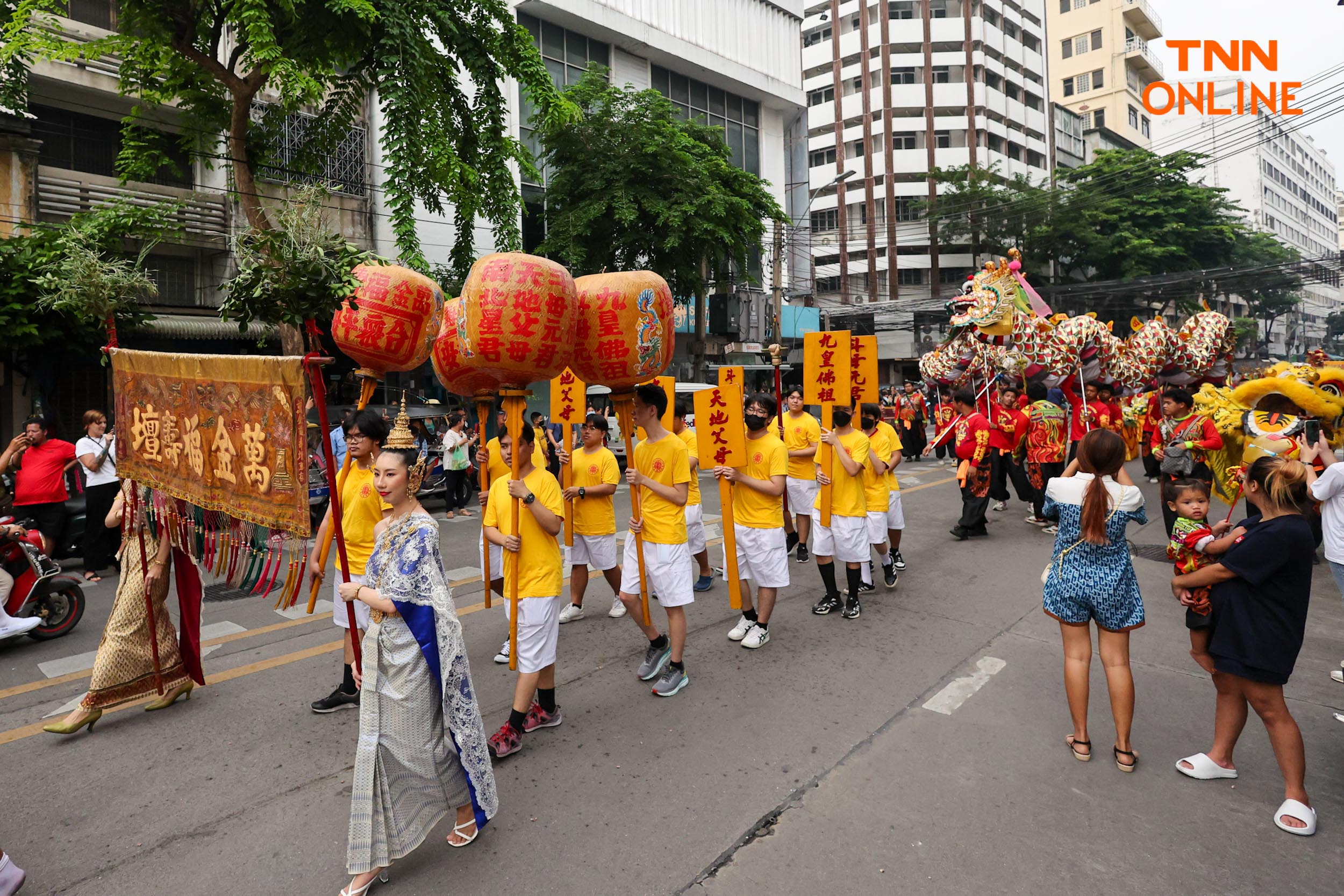 พิธีโบราณกว่า 128 ปี ขบวนแห่สิ่งศักดิ์สิทธิ์เนื่องในเทศกาลกินเจ