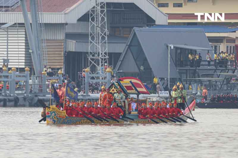 ซ้อมใหญ่เสมือนจริงครั้งแรก ขบวนพยุหยาตราทางชลมารค ในพระราชพิธีเสด็จพระราชดำเนินถวายผ้าพระกฐิน ณ วัดอรุณราชวรารามราชวรวิหาร 