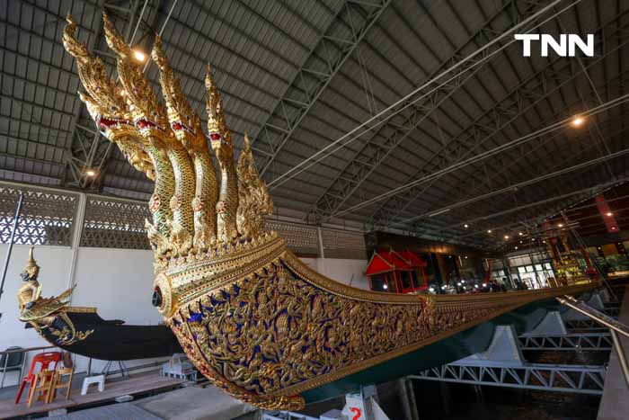 ทัพเรือ เปิดให้ ปชช. เข้าชมเรือพระราชพิธี เตรียมพร้อมขบวนพยุหยาตราทางชลมารค