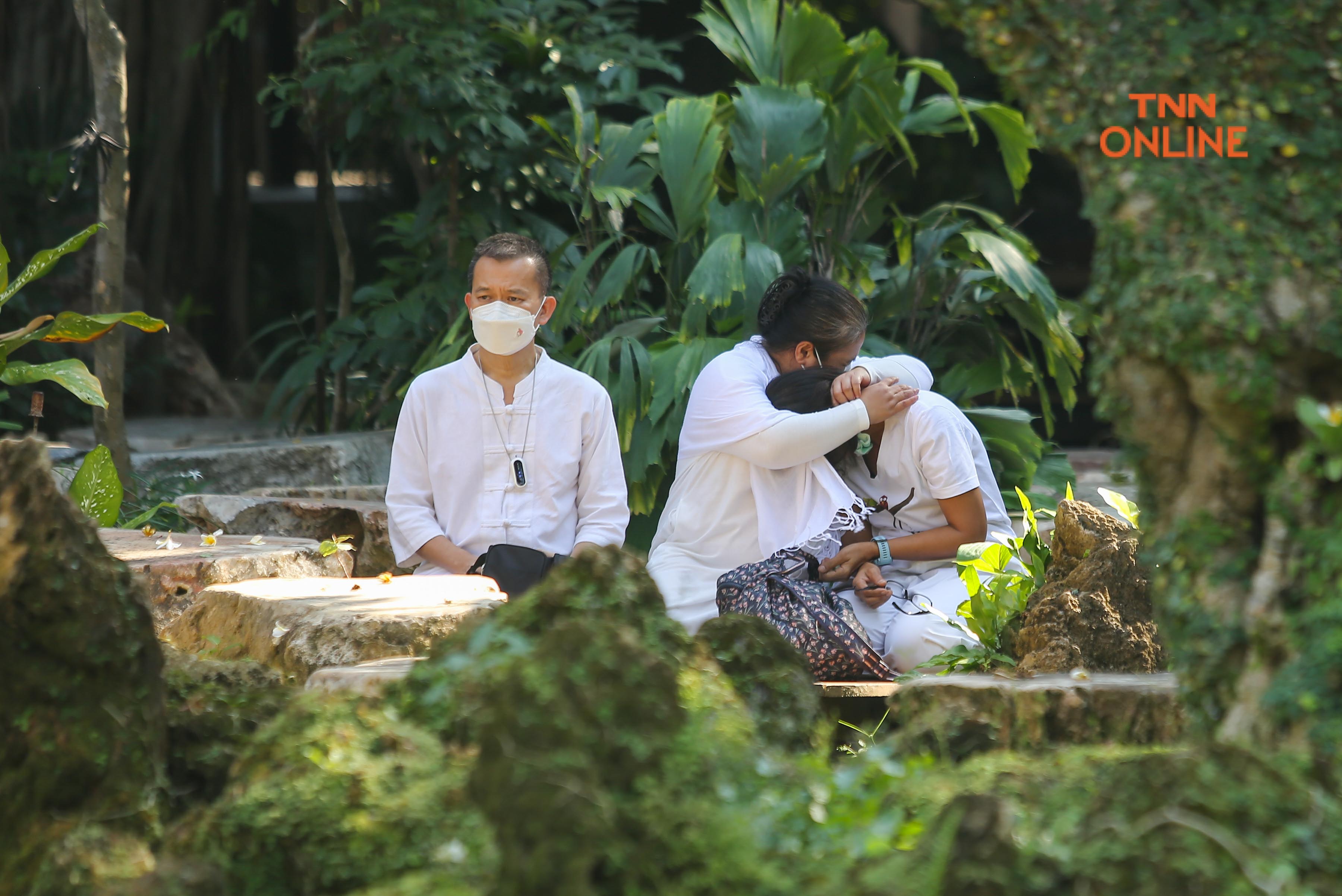 ประมวลภาพ พิธีเคลื่อนขบวนกายสังขาร"แม่ชีศันสนีย์" สู่ธรรมศาลา