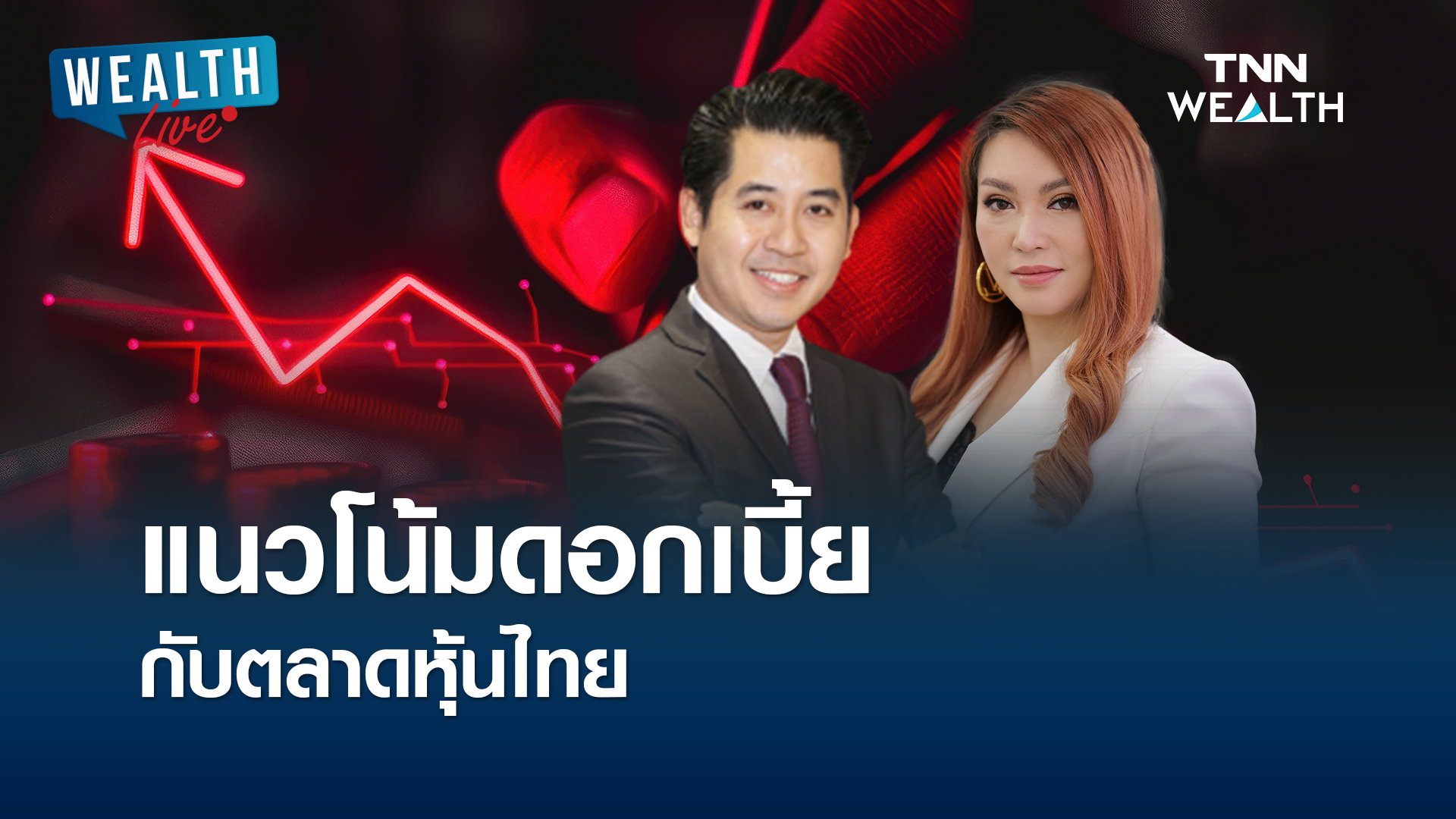 แนวโน้มดอกเบี้ยกับตลาดหุ้นไทย I WEALTH LIVE