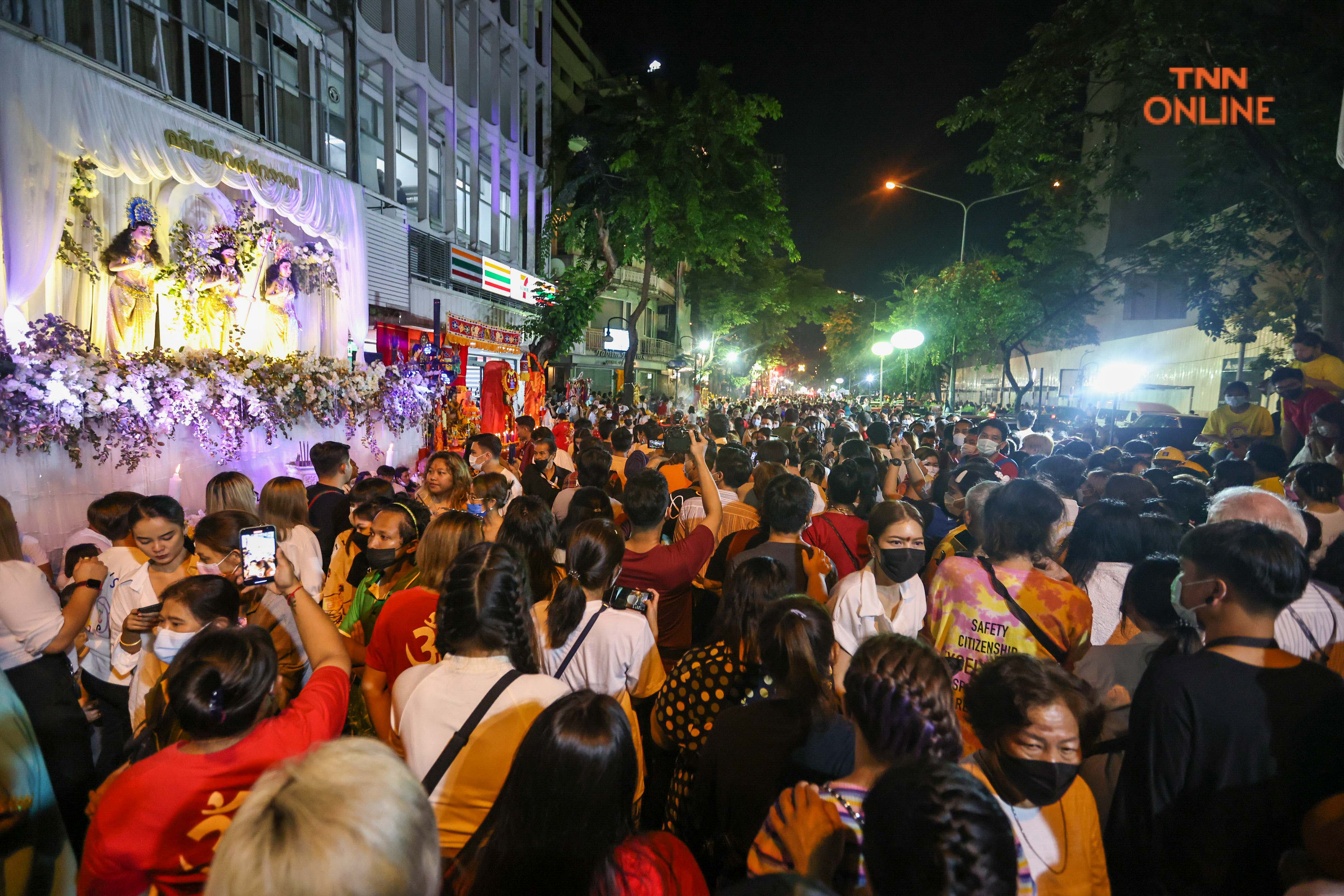 ค่ำคืนนวราตรี พิธีบูชาพระแม่อุมาเทวีสุดยิ่งใหญ่