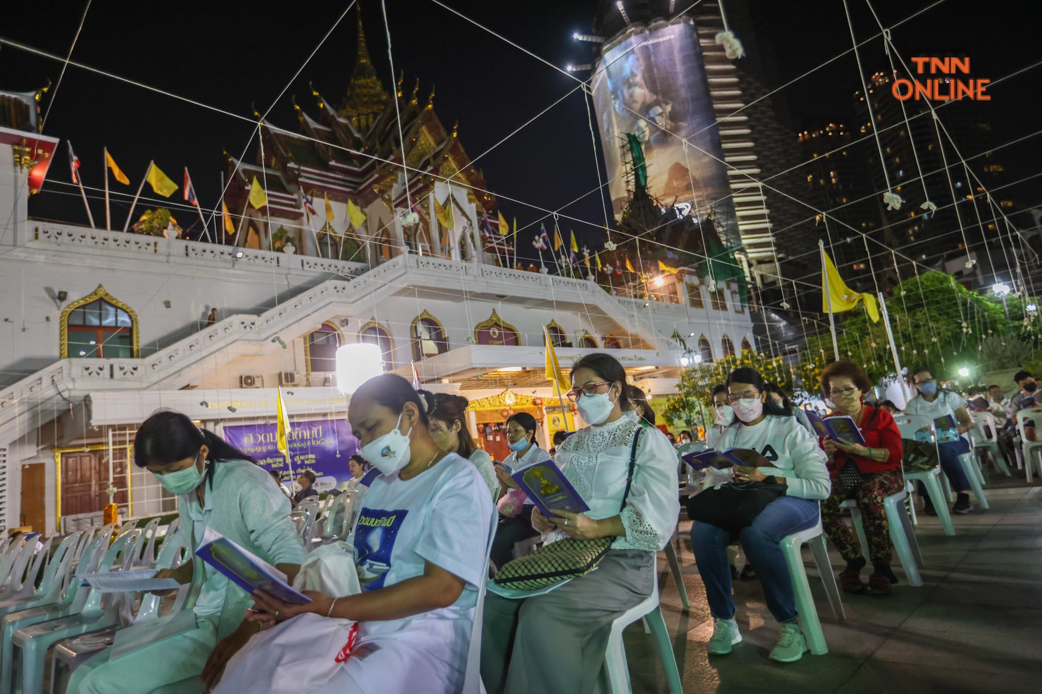 เคานต์ดาวน์วิถีพุทธ ประชาชนร่วมสวดมนต์ข้ามปี