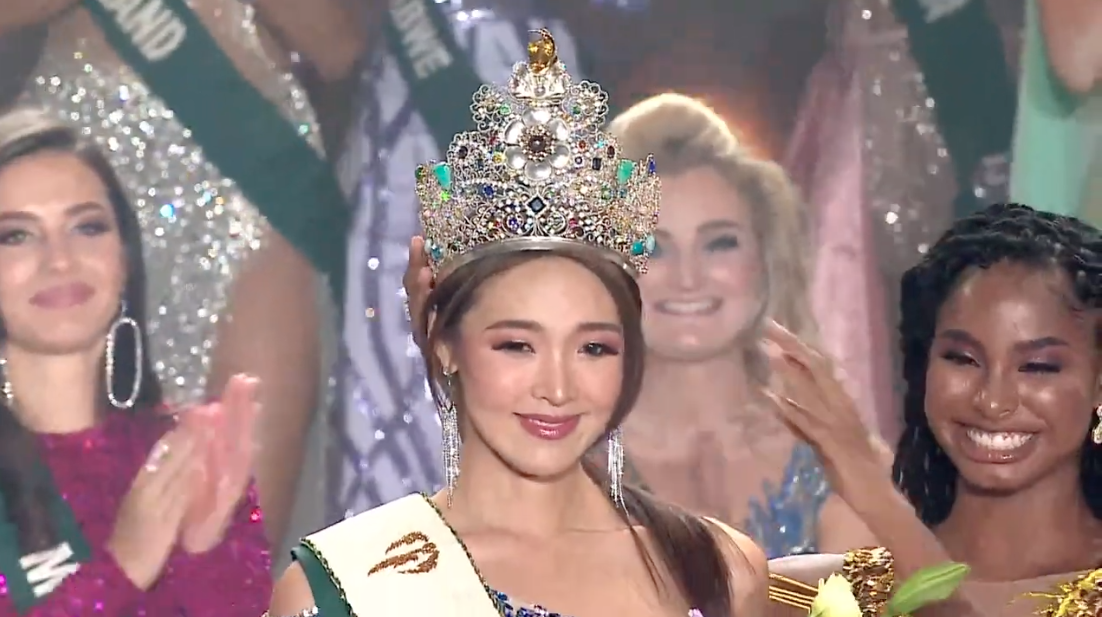 คนแรกใน20ปี!! ‘ชเวมีนาซู’ นางงามเกาหลีใต้คว้ามงกุฎ Miss Earth 2022