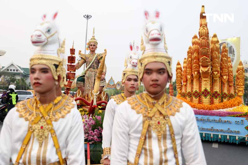 ฉลองเทศกาลสงกรานต์ยิ่งใหญ่ พาเหรดมหาสงกรานต์สะท้อนอัตลักษณ์ซอฟต์พาวเวอร์ไทย