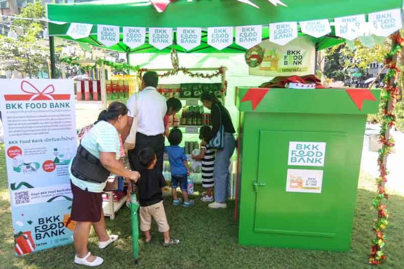 BKK Food Bank ส่งต่อ อาหารของใช้ สู่กลุ่มเปราะบาง