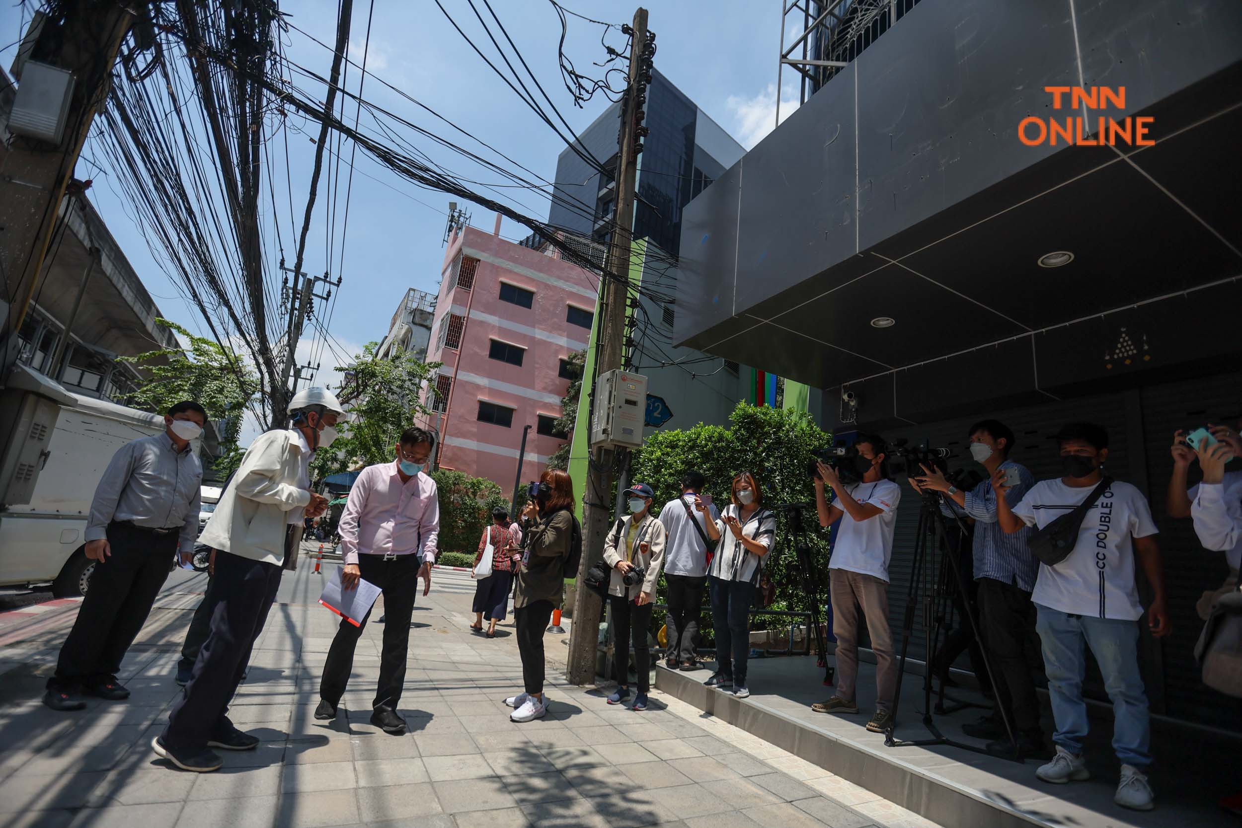 กทม.ร่วมวิศวกรรมสถานฯ ตรวจตึกเอียง สุขุมวิท 101/1 หวั่นไม่ปลอดภัย