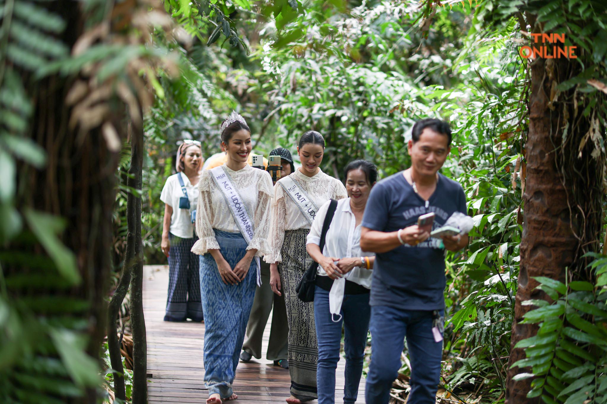 เที่ยวคำชะโนดกับ MUT อุดรฯ ซาร่า-มิ้ว สักการะสิ่งศักดิ์สิทธิ์หลังรับตำแหน่ง