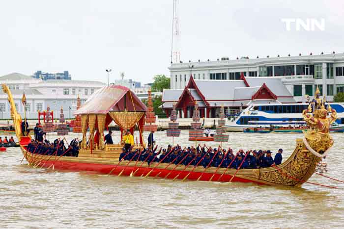 กองทัพเรือเตรียมความพร้อม ผูกทุ่นประกอบกาพย์เห่เรือเฉลิมพระเกียรติในหลวง