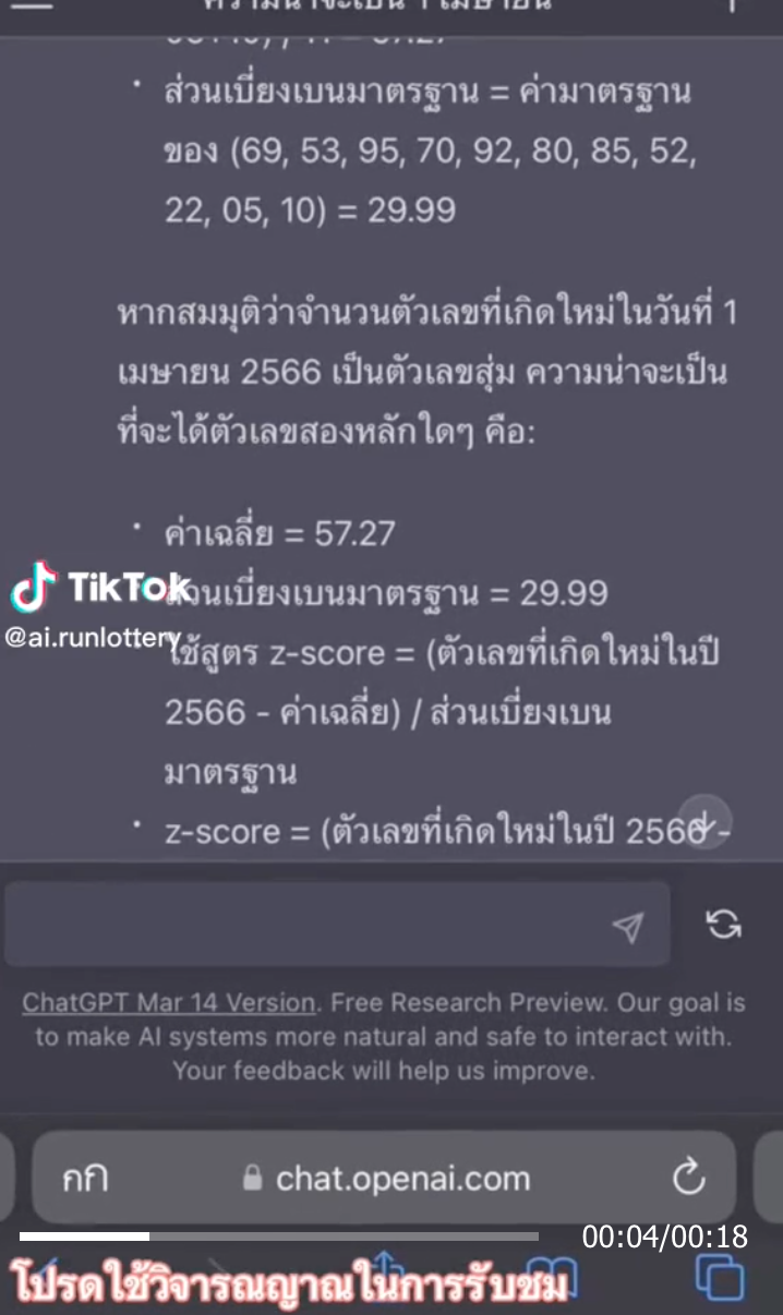 หลวงปู่ AI ! หนุ่มใช้ ChatGPT คำนวนหวยงวด 1 เม.ย.ได้ 99 แม่นเป๊ะเว่อร์