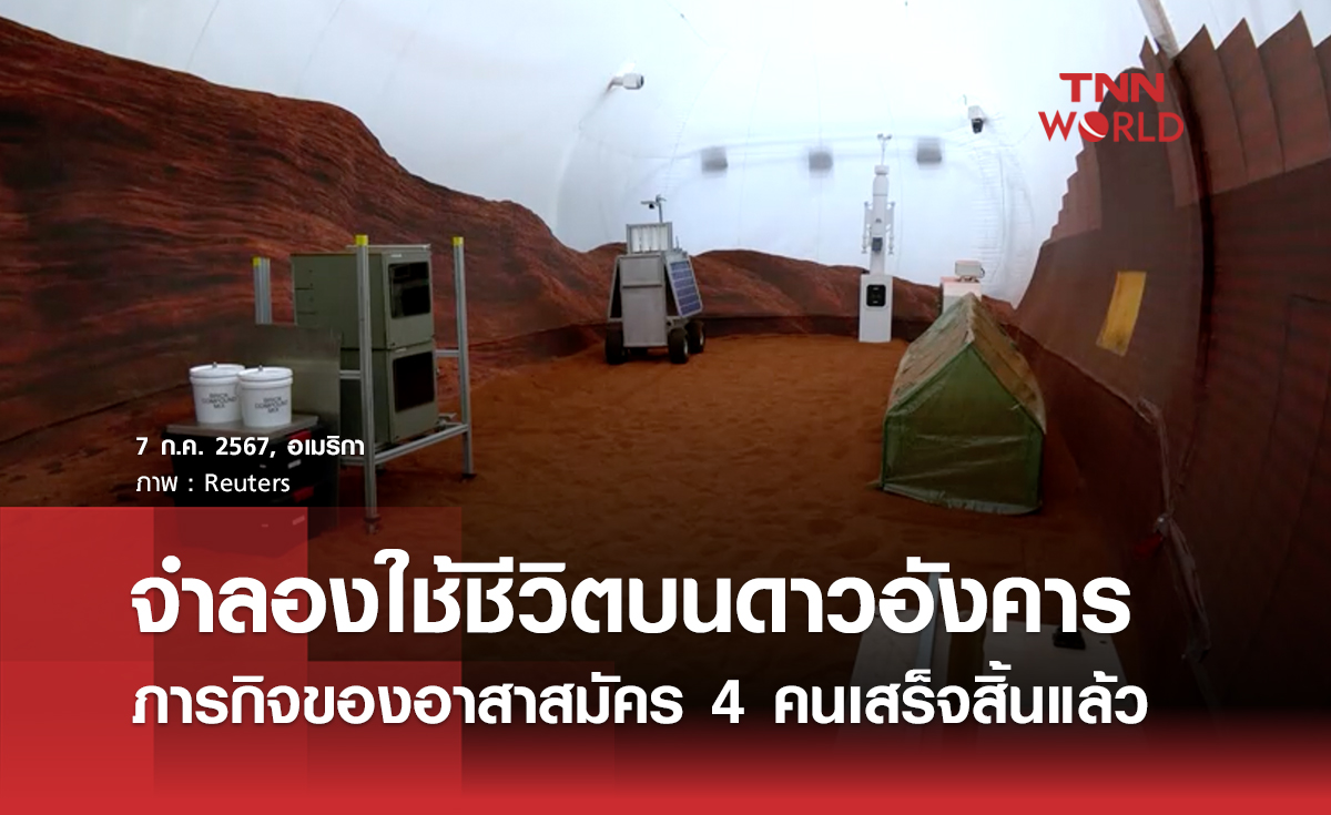 อาสาสมัครเสร็จสิ้นภารกิจจำลองการใช้ชีวิตบนดาวอังคาร