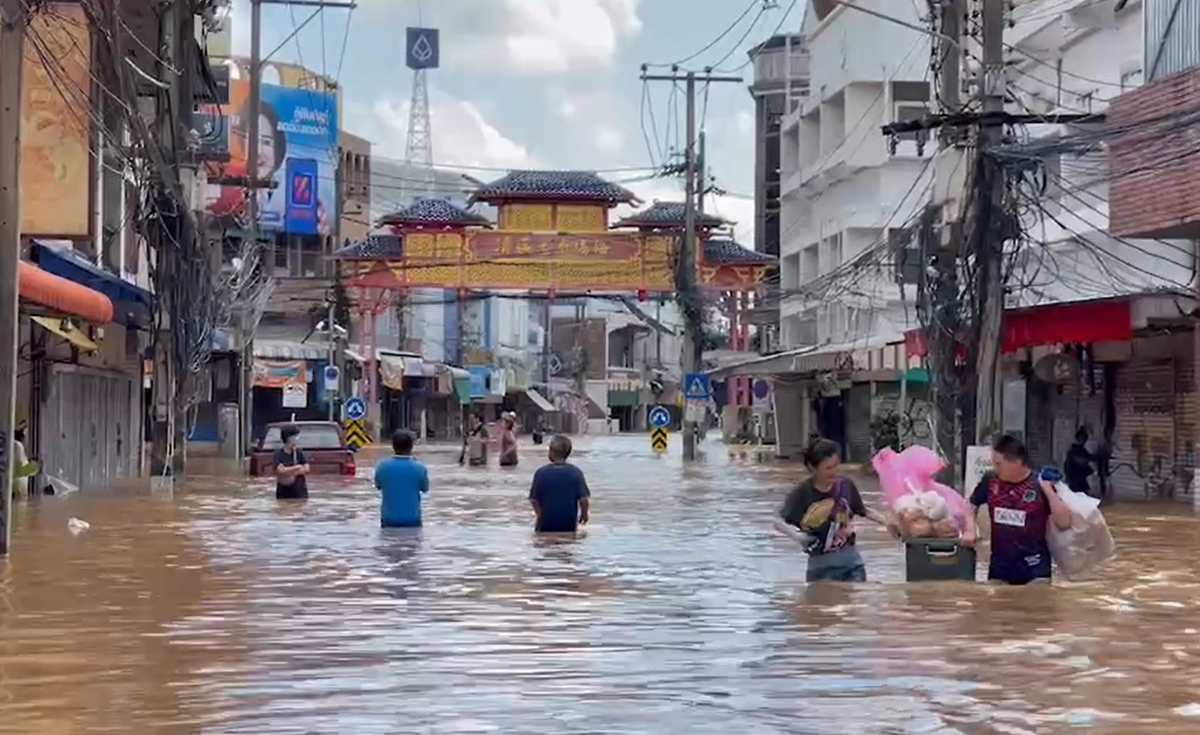 แม่น้ำปิงสูง 5.28 เมตร ท่วมเชียงใหม่หนักสุดรอบ 50 ปี