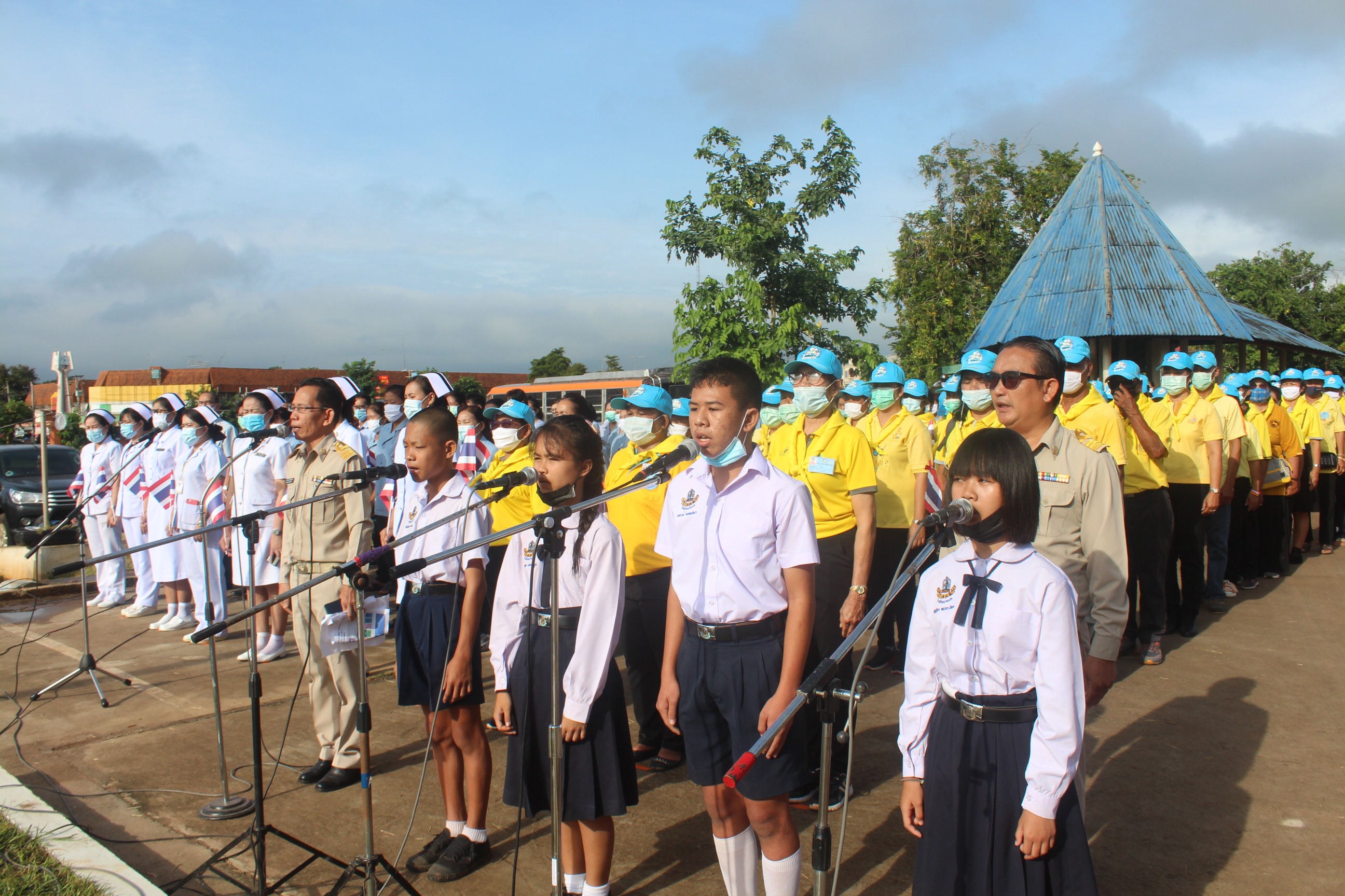 โคราชรวมใจ! ปลูกจิตสำนึก วันพระราชทานธงชาติไทย